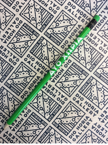 Dio Horia Green Neon Pencil.