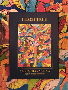Peach Tree, Jigsaw 500-Pieces Puzzle by Alphachanneling.