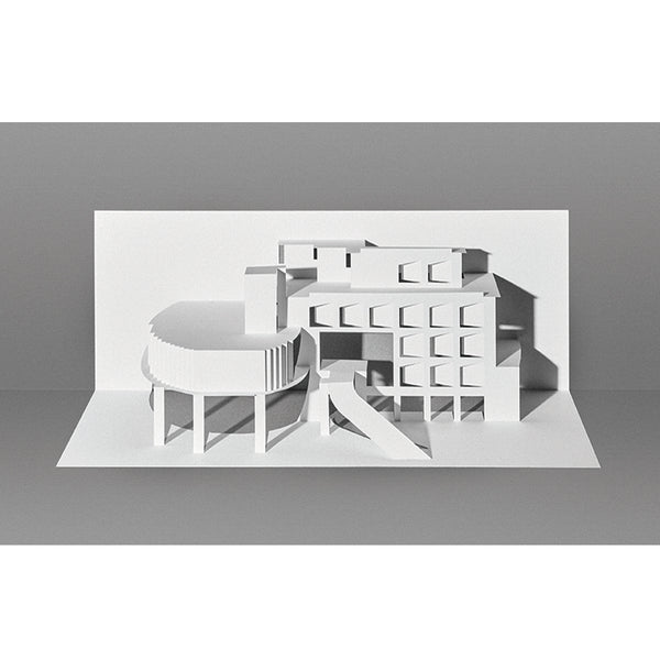 Le Corbusier Paper Models, 10 Kirigami Buildings To Cut and Fold by Marc Hagan-Guirey.