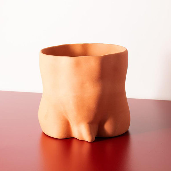 Group Partner, Nude Boy Mid Ceramic Pot.